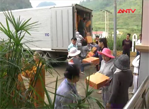 Vietnam Buddhist Sangha  presents gift to poor families in Cao Bang province